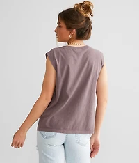 Studded Muscle Tank Top