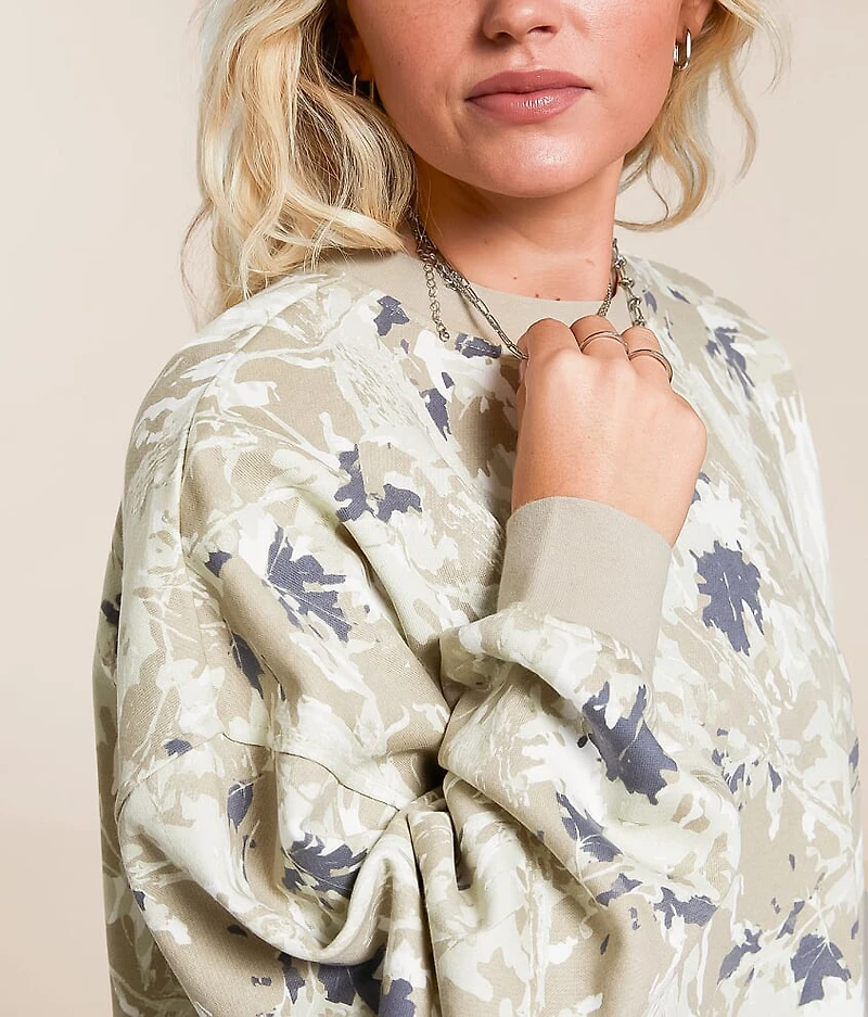 Camo Oversized Pullover