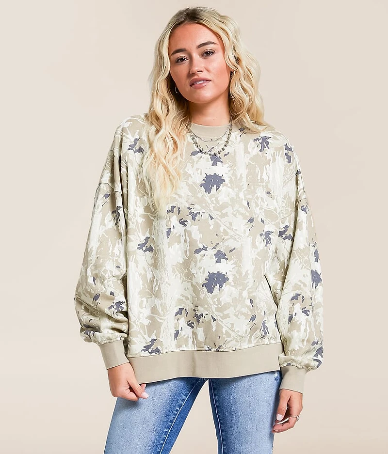 Camo Oversized Pullover