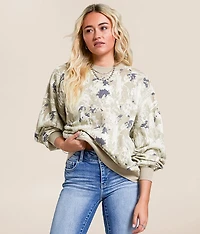 Camo Oversized Pullover