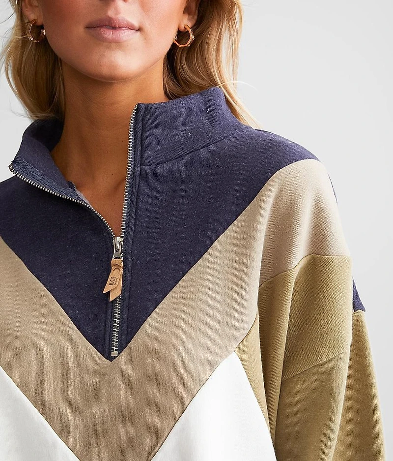 Color Block Pullover