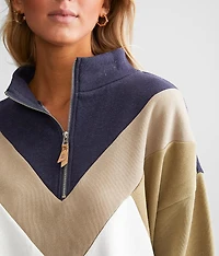 Color Block Pullover