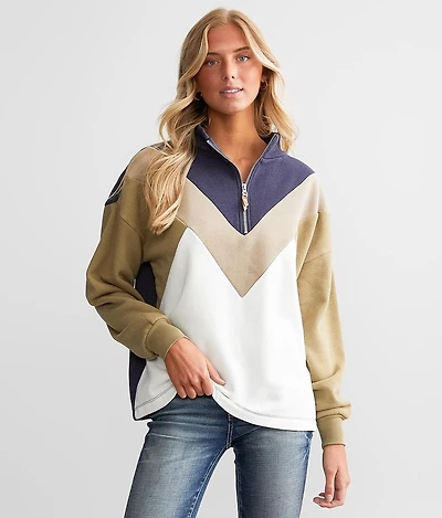 Color Block Pullover