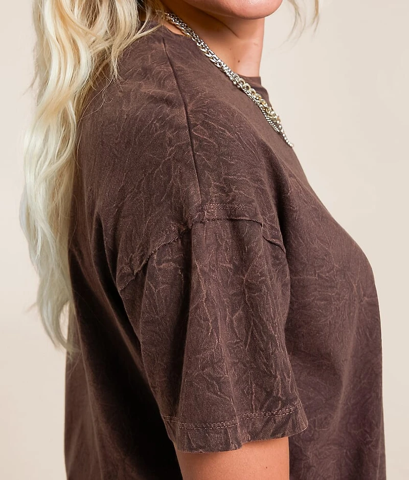 All Over Wash Oversized T-Shirt