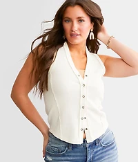 Textured Knit Tank Top