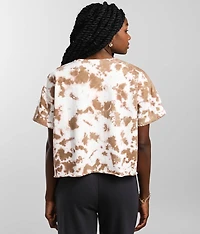 Quarter Zip Tie-Dye T-Shirt