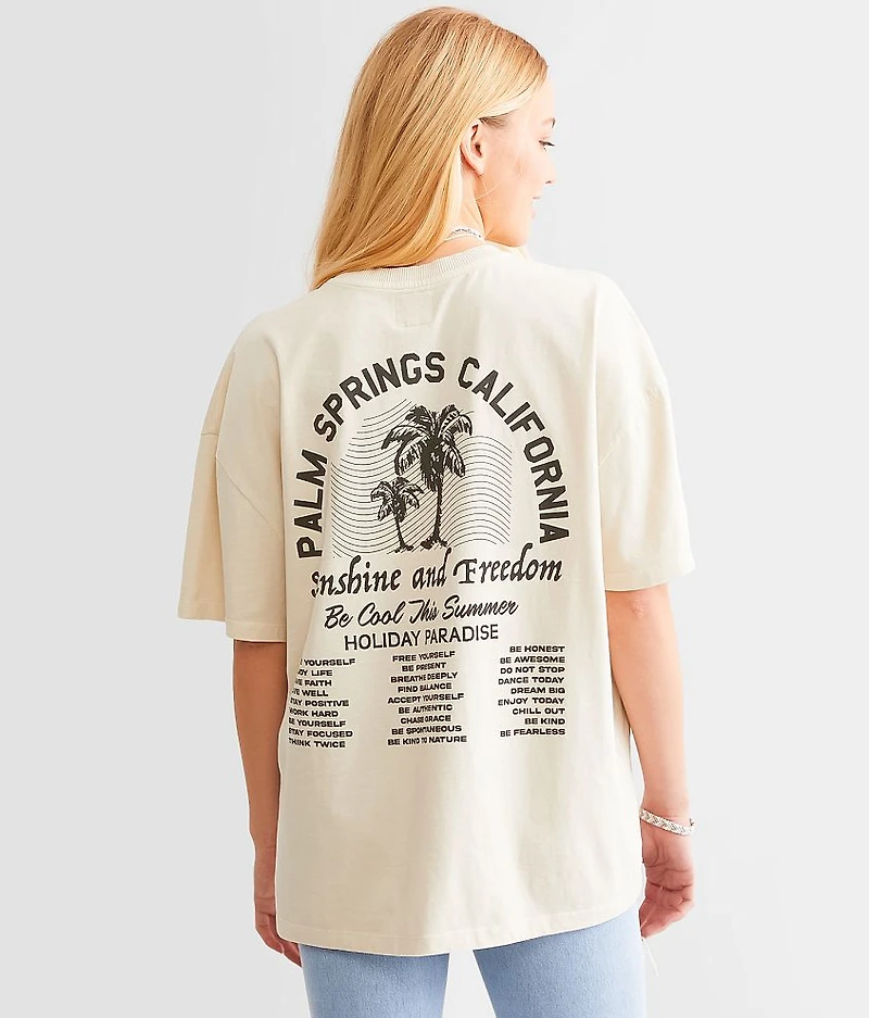 Palm Springs California Oversized T-Shirt