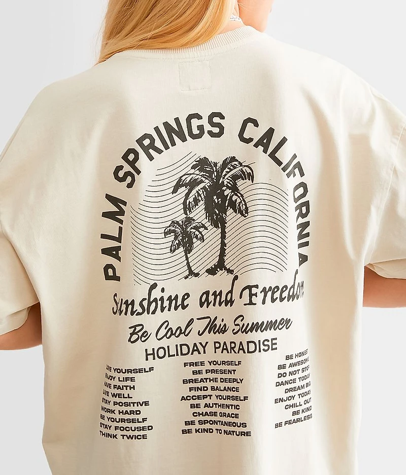 Palm Springs California Oversized T-Shirt