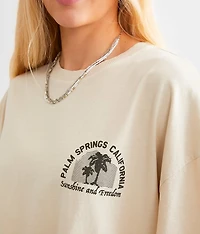 Palm Springs California Oversized T-Shirt
