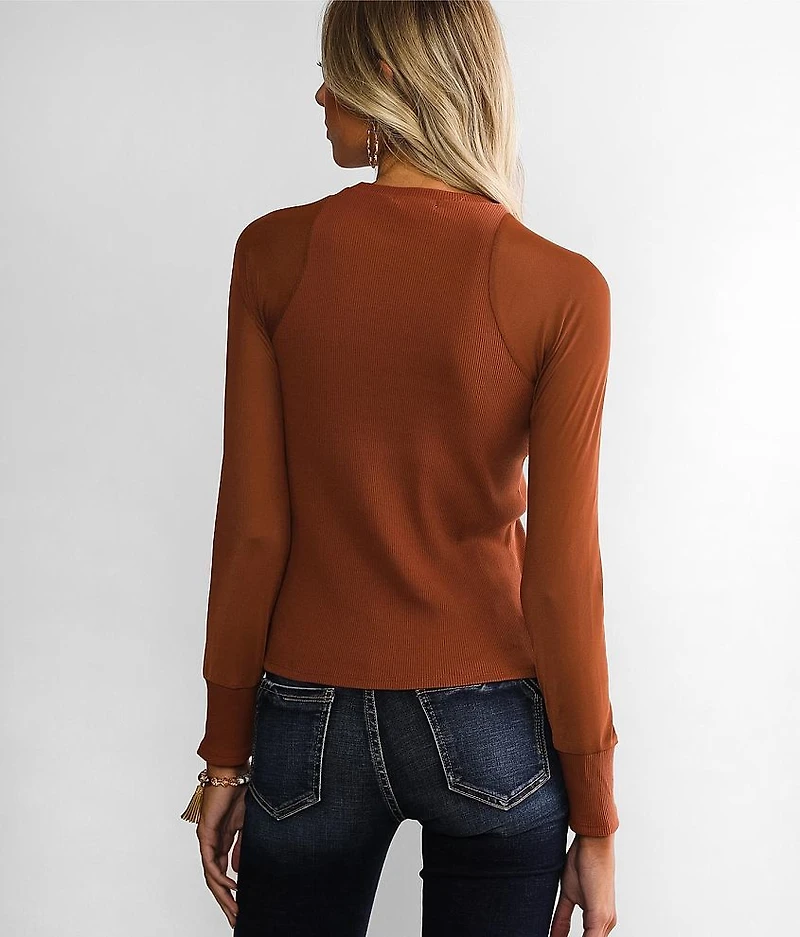 Pieced Mesh Top