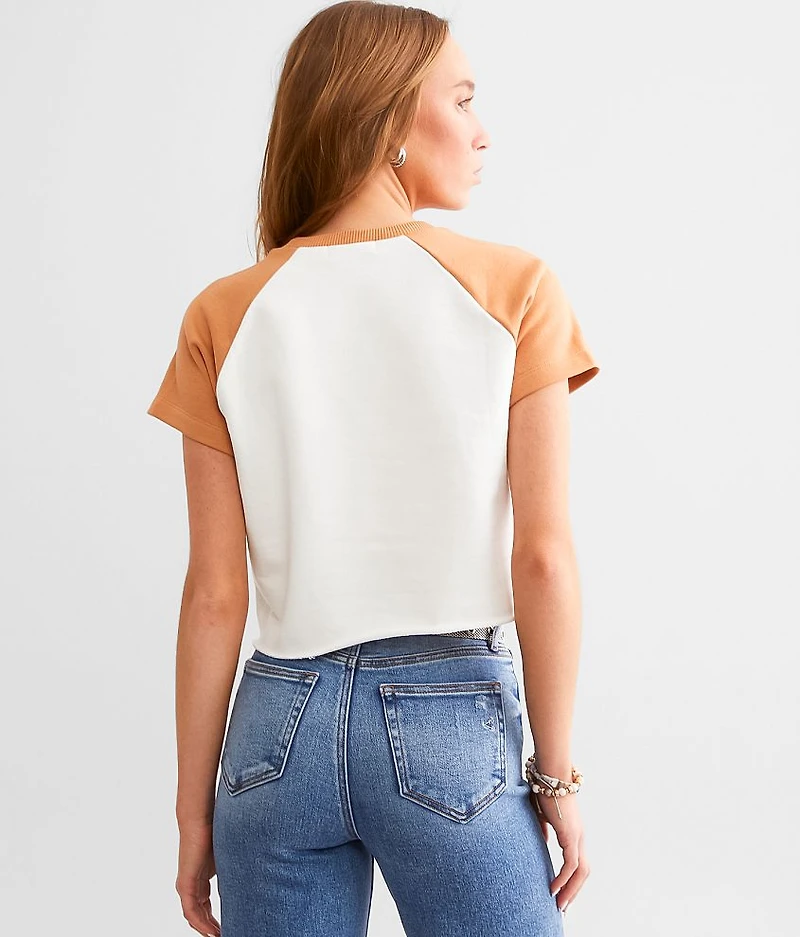 Raglan Cropped T-Shirt