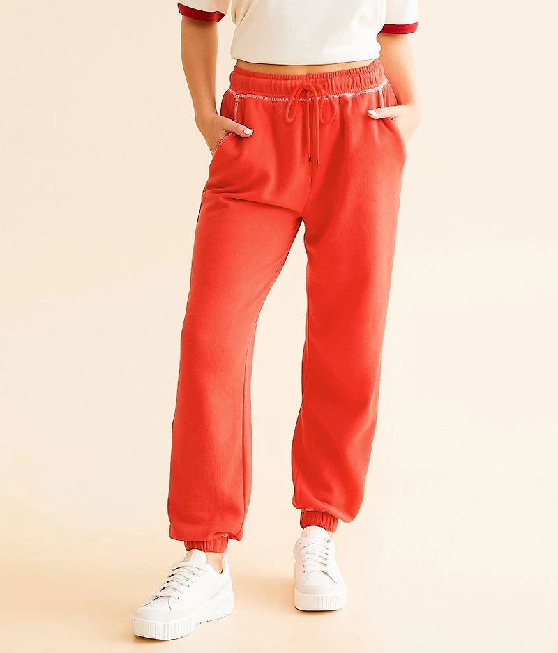 Contrast Stitch Sweatpant