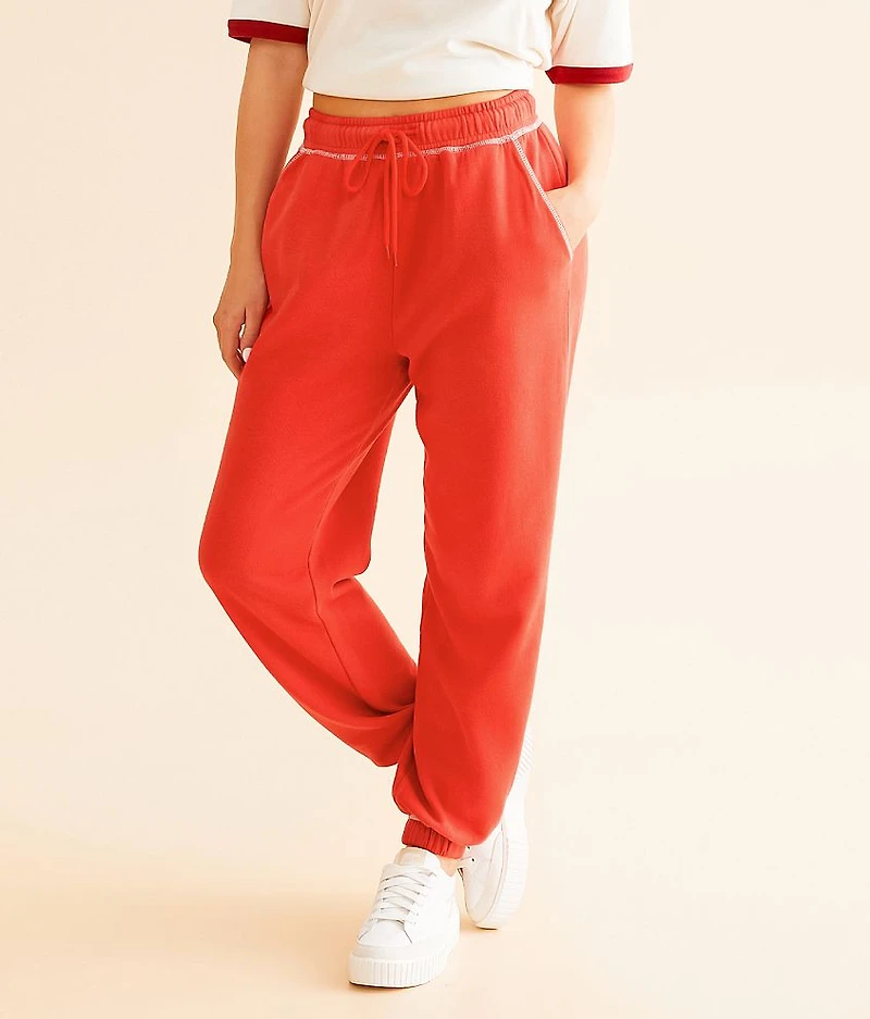 Contrast Stitch Sweatpant