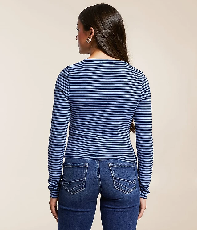Striped Henley