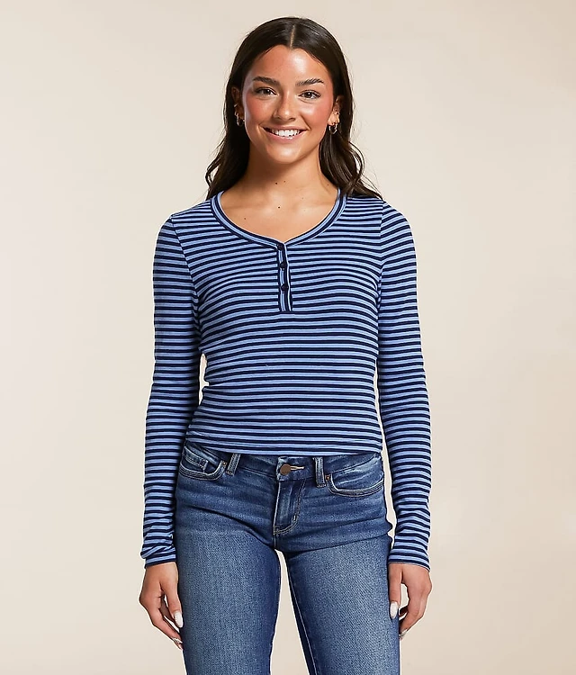 Striped Henley