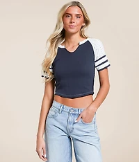 Pieced Crochet Top