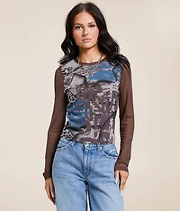 Printed Mesh Top