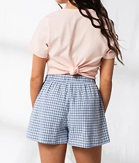 Gingham Boxer Short
