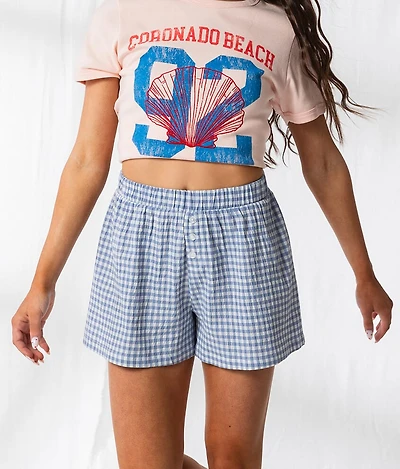 Gingham Boxer Short