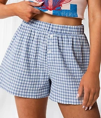 Gingham Boxer Short