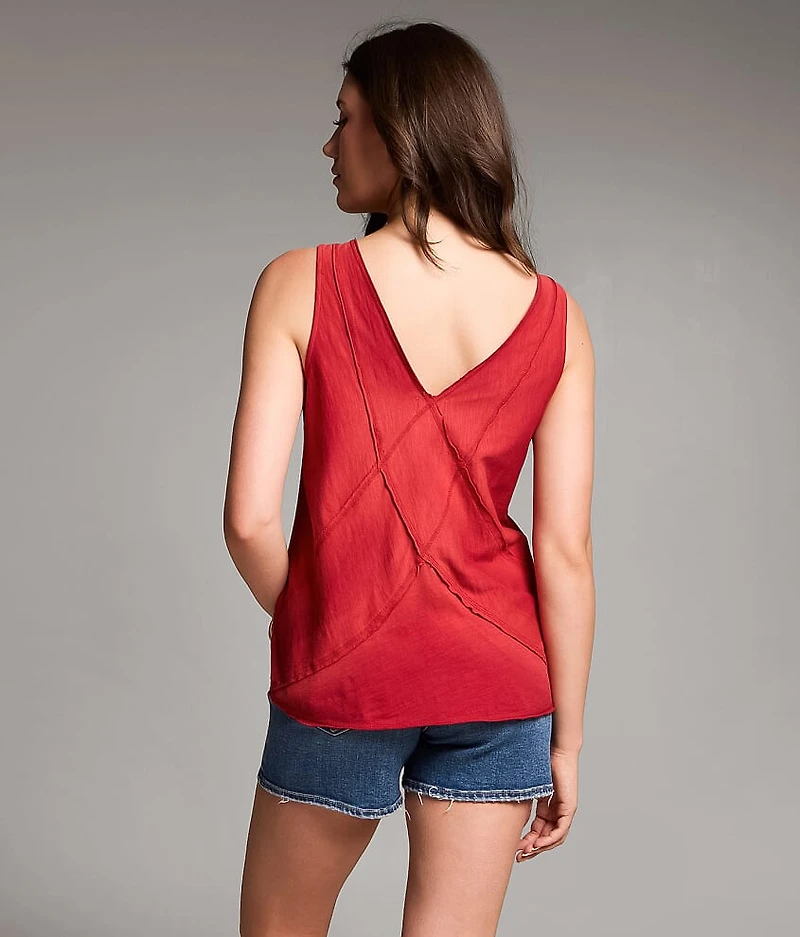 Washed Knit Tank Top