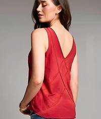 Washed Knit Tank Top