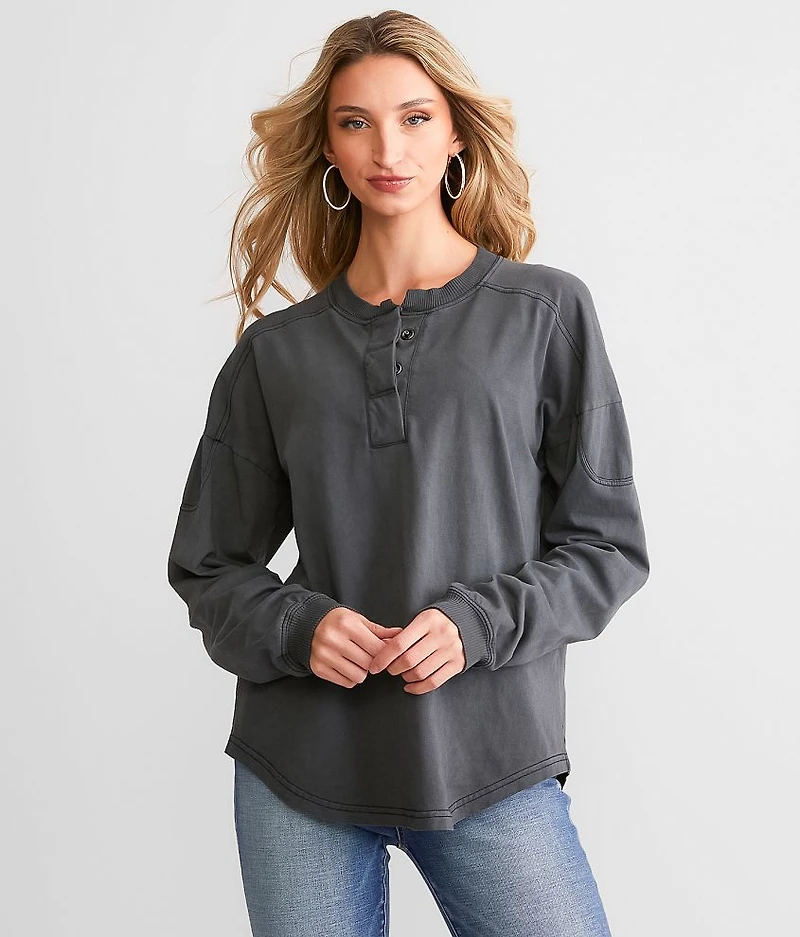 Washed Henley