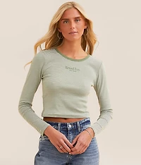 Brooklyn New York Cropped T-Shirt