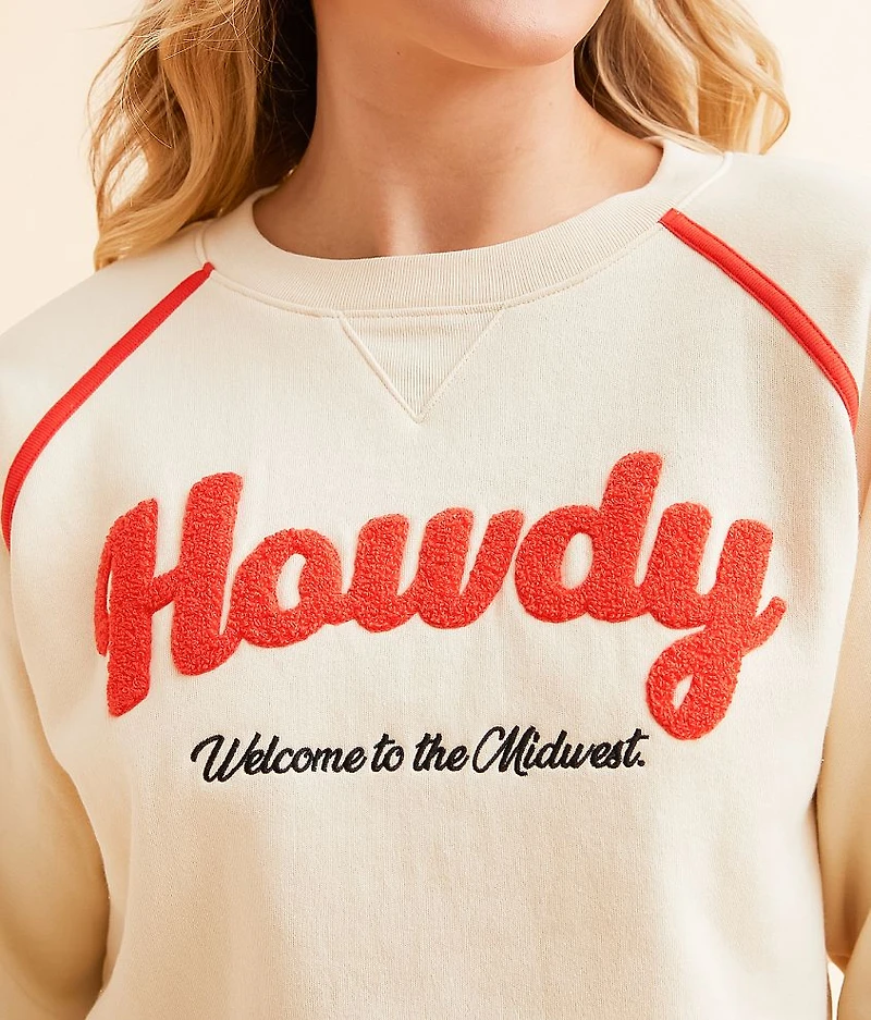 Howdy Cropped Pullover