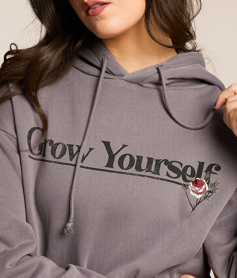 Grow Yourself Hooded Sweatshirt