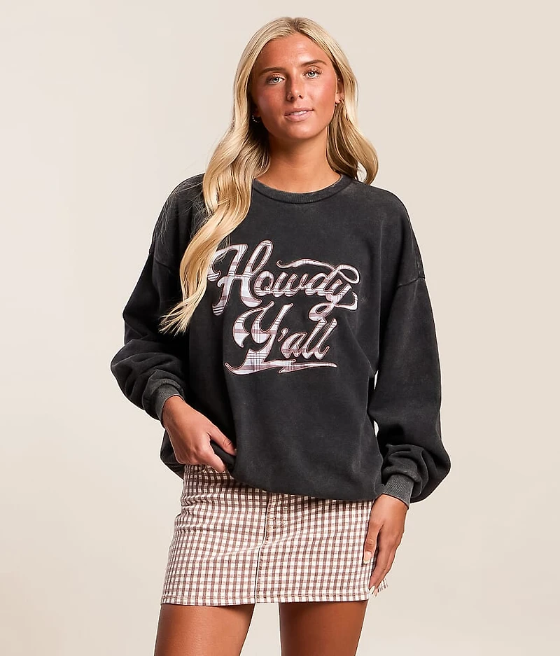 Howdy Y'all Oversized Pullover
