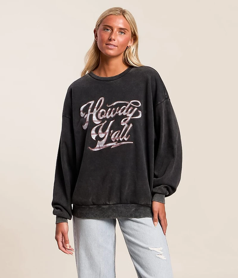 Howdy Y'all Oversized Pullover