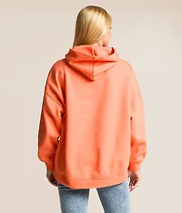 New York Gingham Hooded Sweatshirt