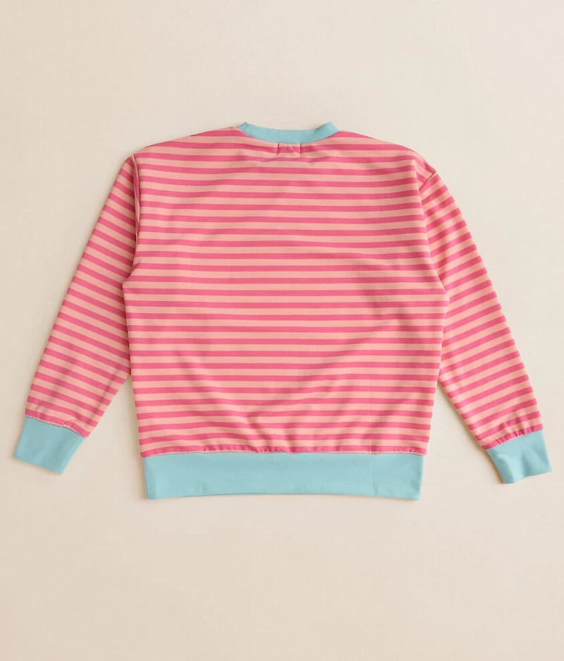 Girls - Striped Pullover