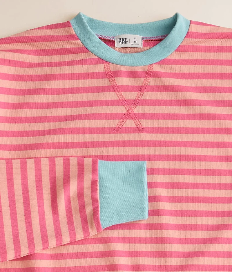 Girls - Striped Pullover