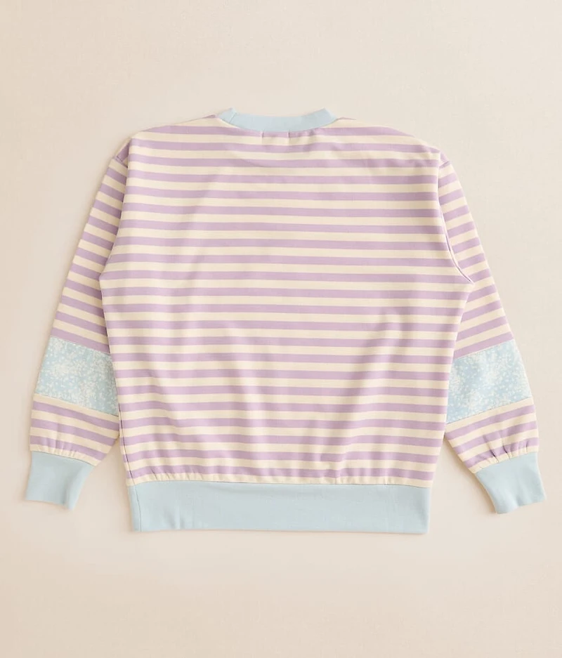 Girls - Striped Pullover