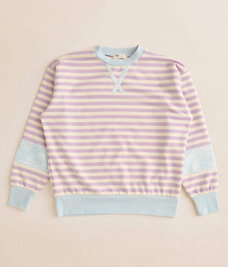 Girls - Striped Pullover