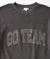 Girls - Go Team Washed Pullover