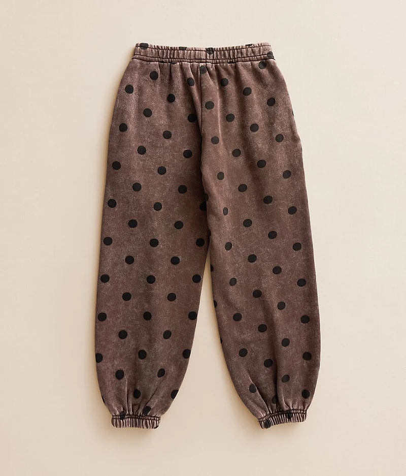 Girls - Polka Dot Jogger