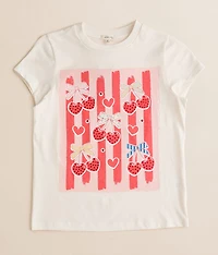 Girls - Rhinestone Cherries T-Shirt