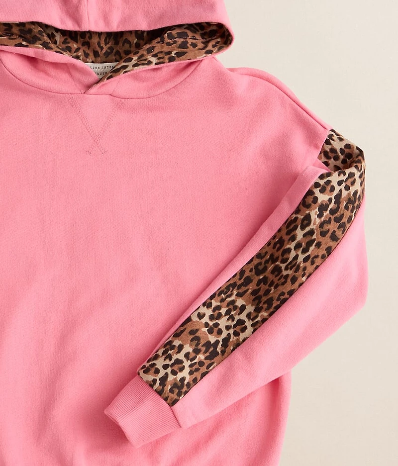 Girls - Cheetah Hooded Sweatshirt