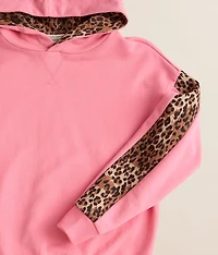 Girls - Cheetah Hooded Sweatshirt