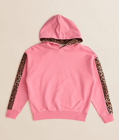 Girls - Cheetah Hooded Sweatshirt