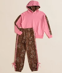 Girls - Cheetah Joggers
