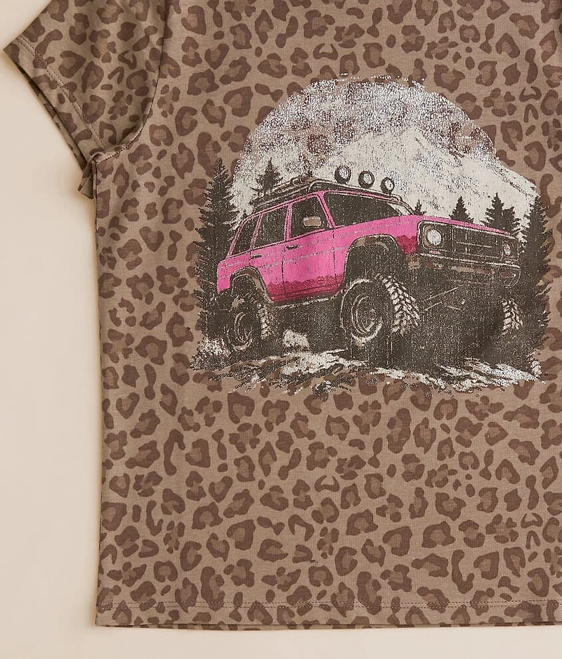 Girls - Off Road Cheetah T-Shirt