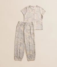 Girls - Camo Thermal Jogger