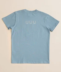 Girls - Floral Steer T-Shirt