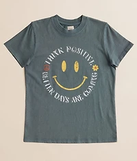 Girls - Think Positive T-Shirt