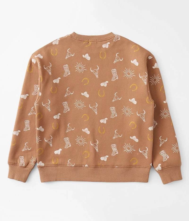 Girls - Southwestern Pullover
