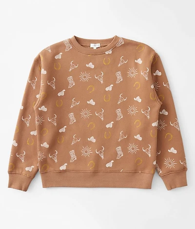 Girls - Southwestern Pullover
